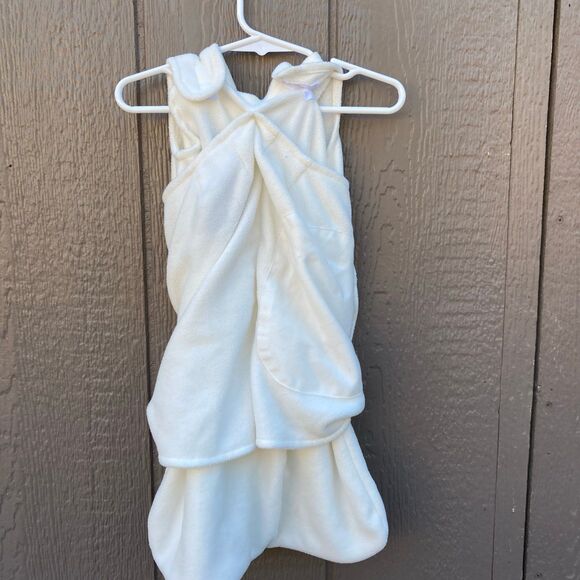 halo newborn sleepsack white micro fleece. - Picture 2 of 2